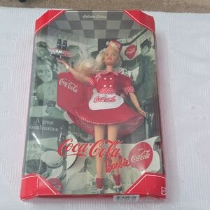 Coca-Cola Barbie in Red and White Ensemble